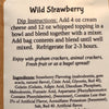 Wild Strawberry Dip